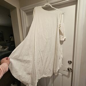 2X/3X Magnolia Pearl style white dress